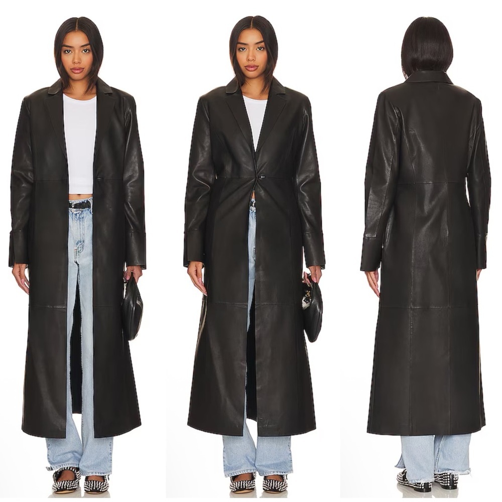 LAMARQUE Evanna Coat in Black Size M